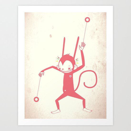 YO YO ♪ Art Print