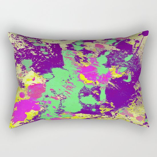 Colour Splash Rectangular Pillow