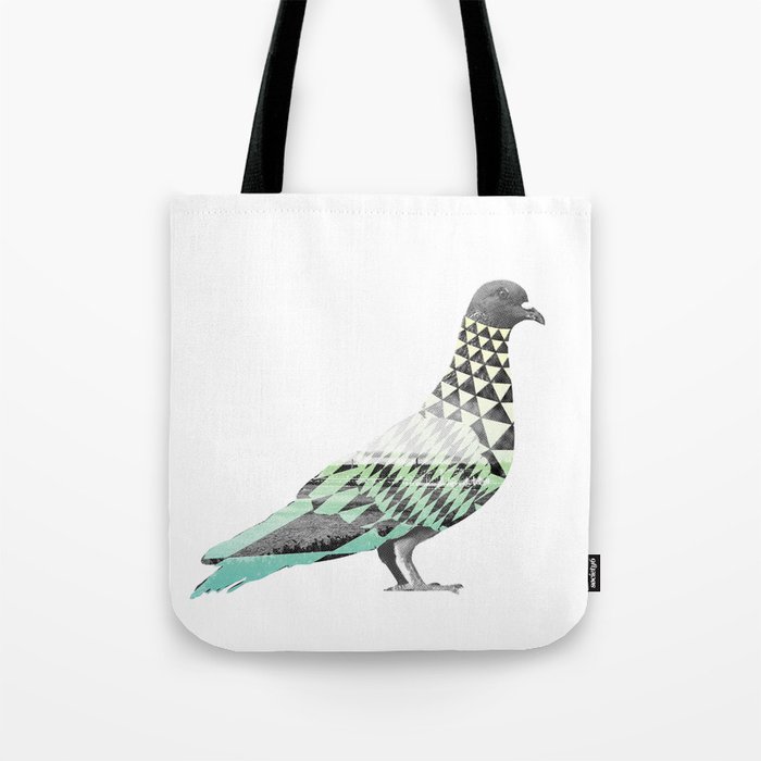 Tessellated Pigeon Tote Bag
