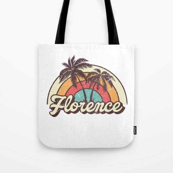 Florence beach city Tote Bag