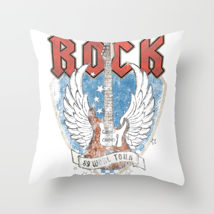 rock Throw Pillow
