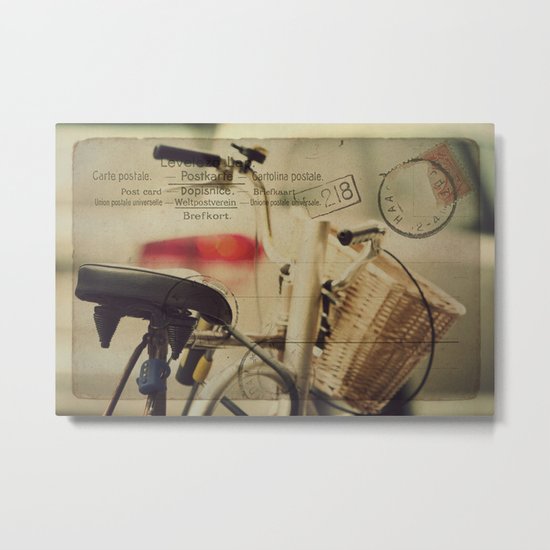 I just want to ride my bike today Metal Print