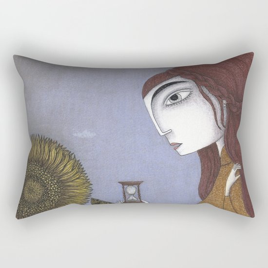 Thirty-eight Leaves Rectangular Pillow