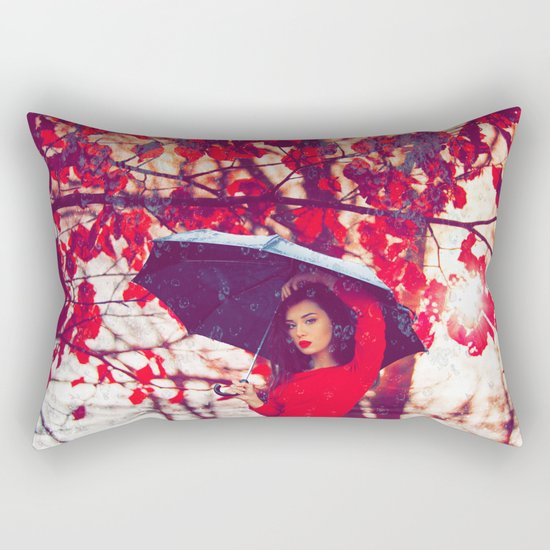 Rainy Day Rectangular Pillow