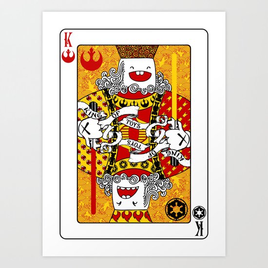 King of Toys Art Print