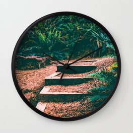 Forest Trail in the PNW | Travel Photography Wall Clock