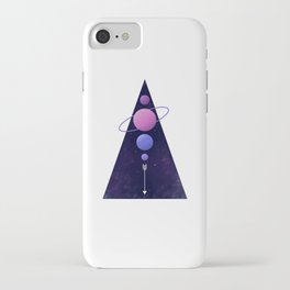 space triangle iPhone Case