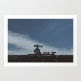 Wall of Galle Art Print