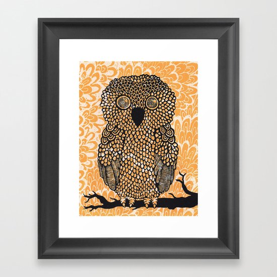 Owl Framed Art Print