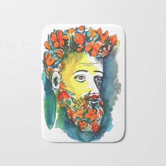 Hipster Bath Mat