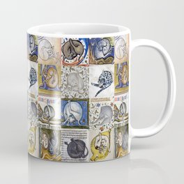 Medieval Cats Licking Their Butts Mug