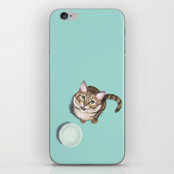 Hungry Cat iPhone Skin