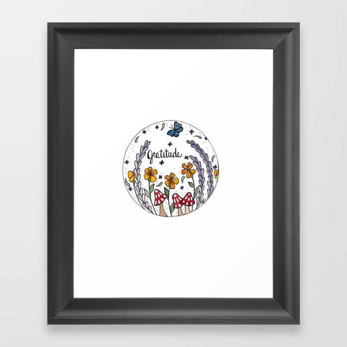 Gratitude Framed Art Print