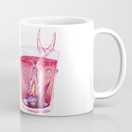 Tiger Shark Memaid in Pink Lemonade, Mermay 219 Coffee Mug