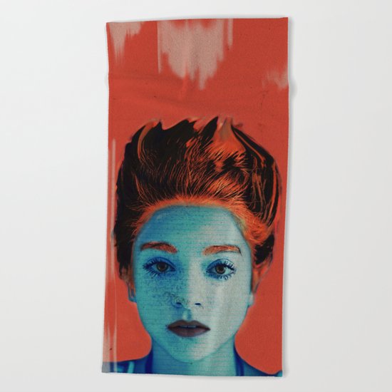 The Time Is Now Beach Towel