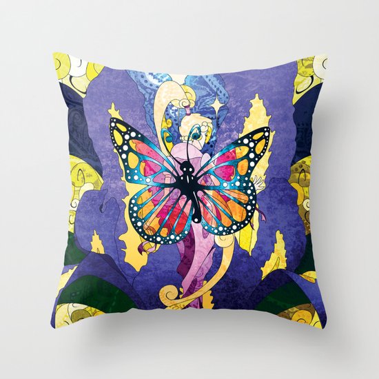 No Bigger than Your Thumb Throw Pillow