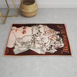 “The Number” by C. Herouard (1923) Rug
