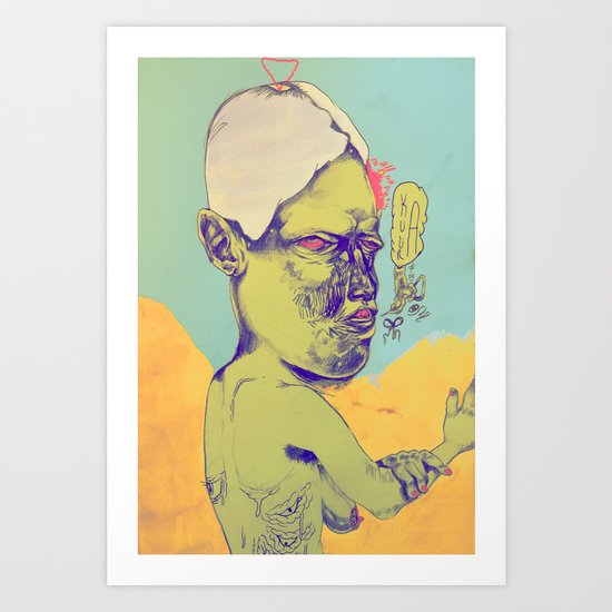 c-c-c-combo breaker Art Print