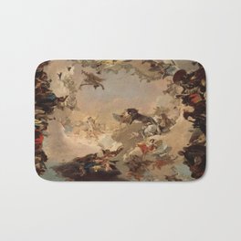Allegory of the Planets and Continents Art Print Poster Canvas Wall Bath Mat