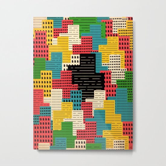 Buildingburgh Metal Print