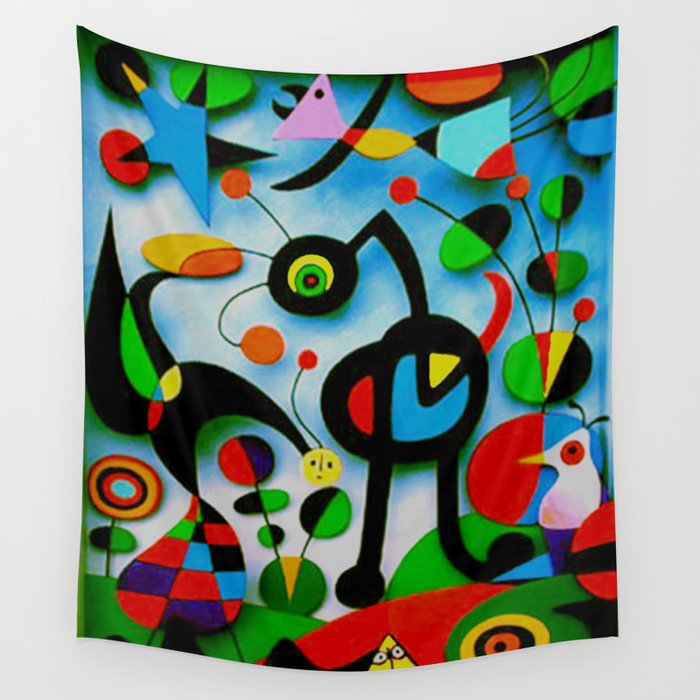 The Garden Wall Tapestry