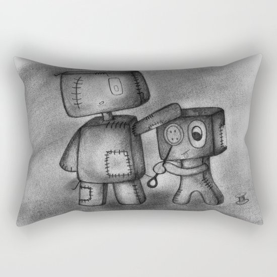 team work Rectangular Pillow