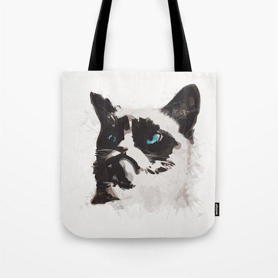 Cat that's Grumpy Tote Bag