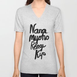 Nam Myoho Renge Kyo V Neck T Shirt