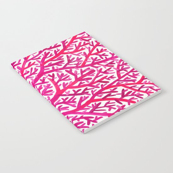 Fan Coral – Pink Ombré Notebook