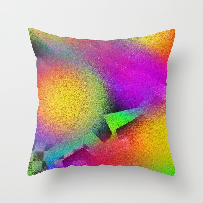 Rainbow 25 Throw Pillow