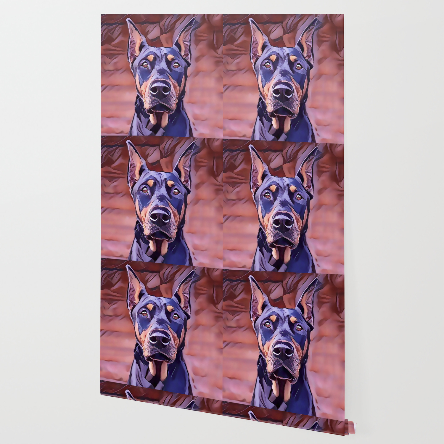 I Love My Doberman Pinscher Wallpaper The doberman pinscher or simply doberman, is a breed of domestic dog originally developed around 1890 by karl friedrich louis dobermann, a tax collector from germany. i love my doberman pinscher wallpaper