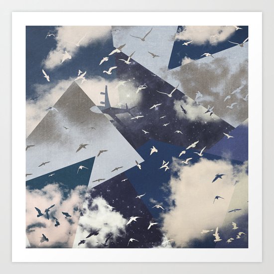The Sky Art Print
