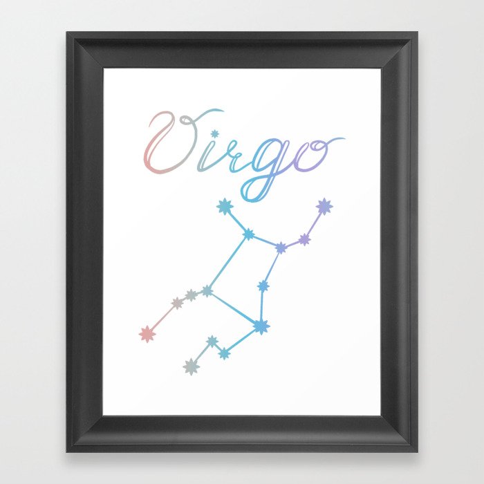 Virgo Framed Art Print