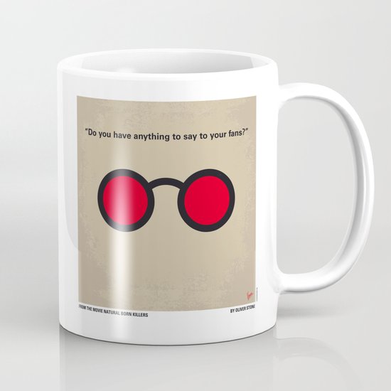 No139 My Natural Born Killers minimal movie poster Mug
