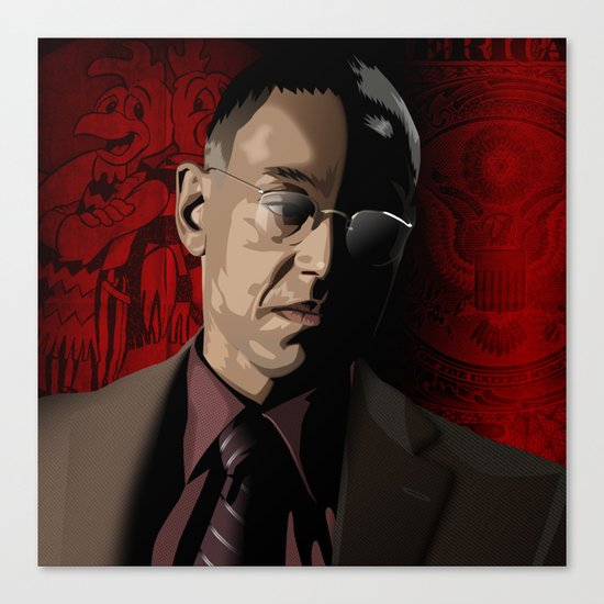 Breaking Bad Illustrated - Gustavo Fring Canvas Print