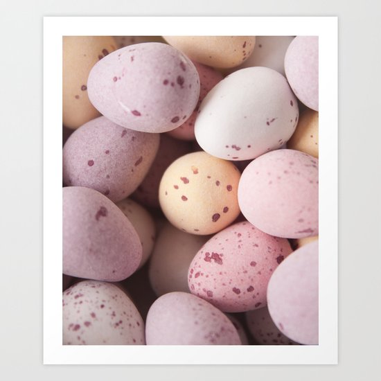 Mini Easter Eggs Delight Art Print