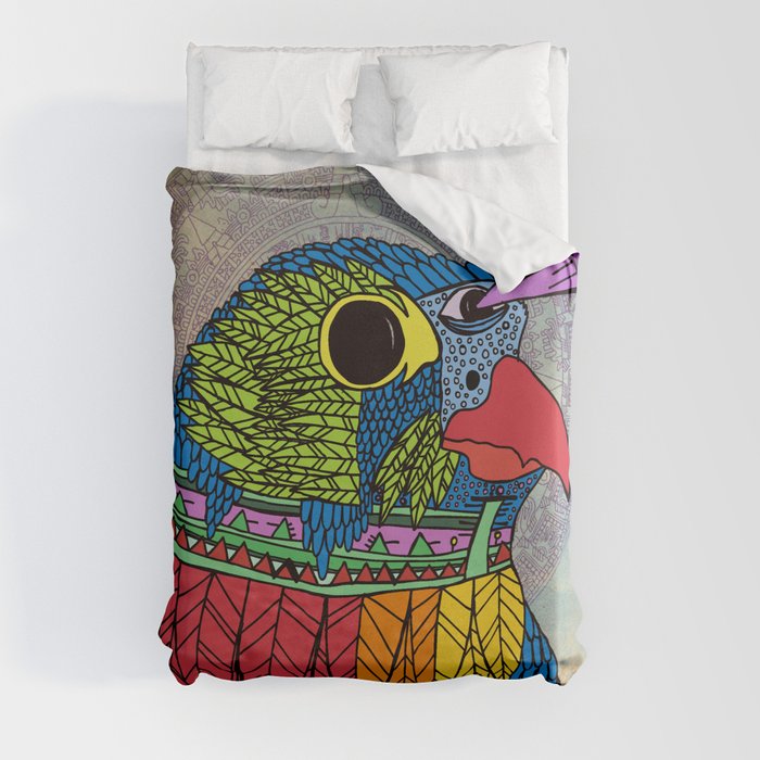 the wisdom they hold Duvet Cover