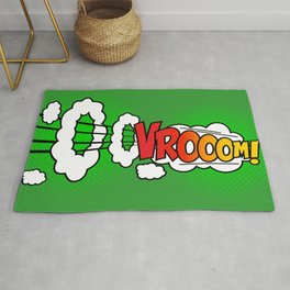 Vroom ! Area & Throw Rug