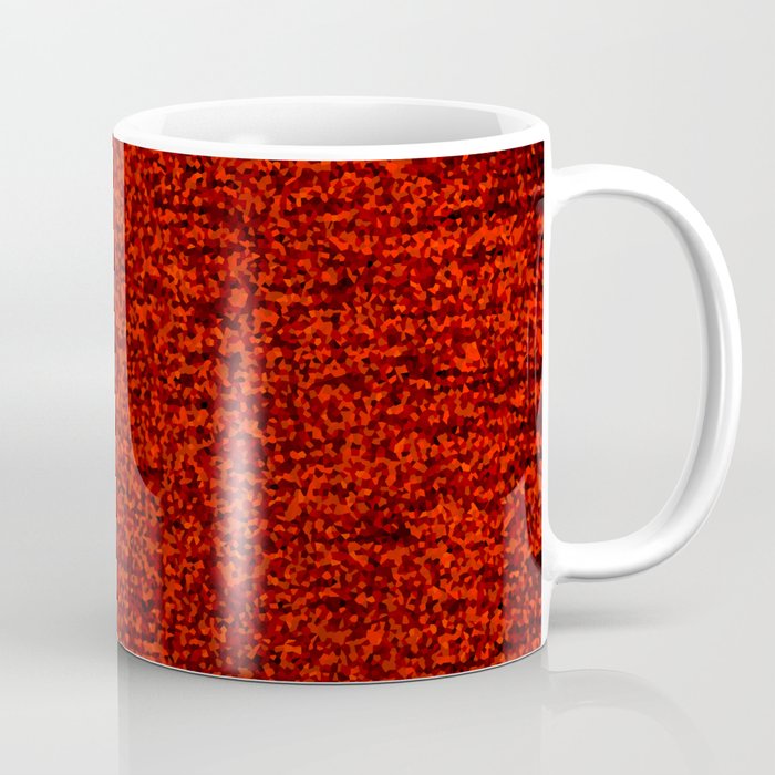 Coarse Red Pattern Coffee Mug