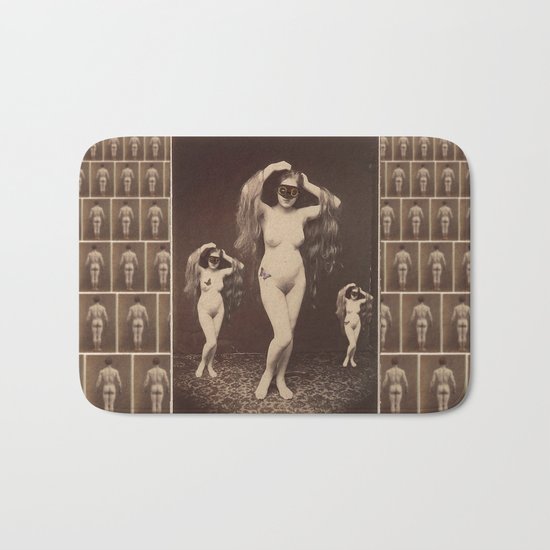 Triple Musing Bath Mat