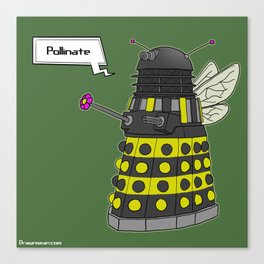 Bee Dalek Canvas Print