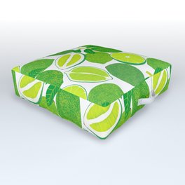 Lime Harvest Outdoor Floor Cushion