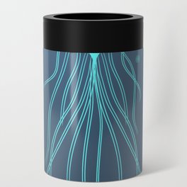 Jellyfish Blue Can Cooler