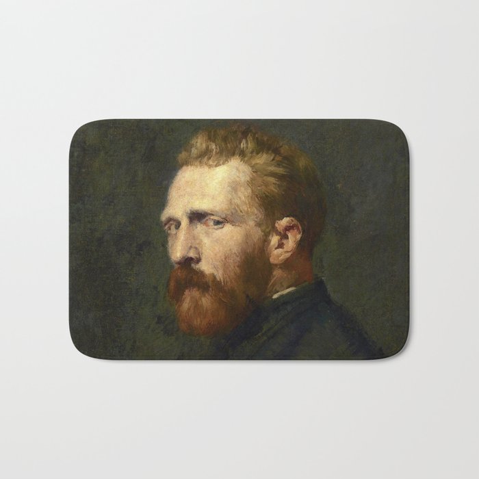 Vincent van Gogh by John Peter Russell (1886) Bath Mat