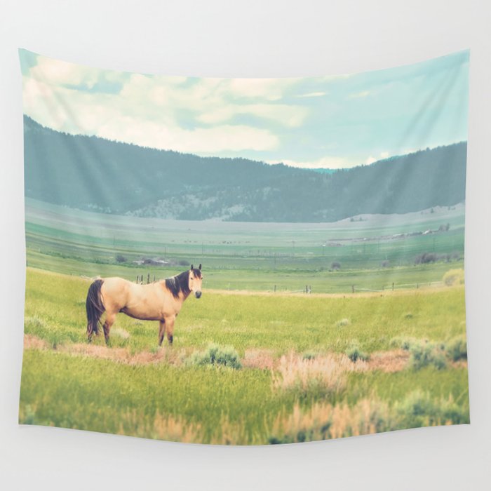 Summer Pasture Wall Tapestry