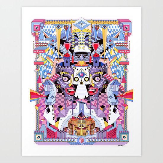 yo Art Print