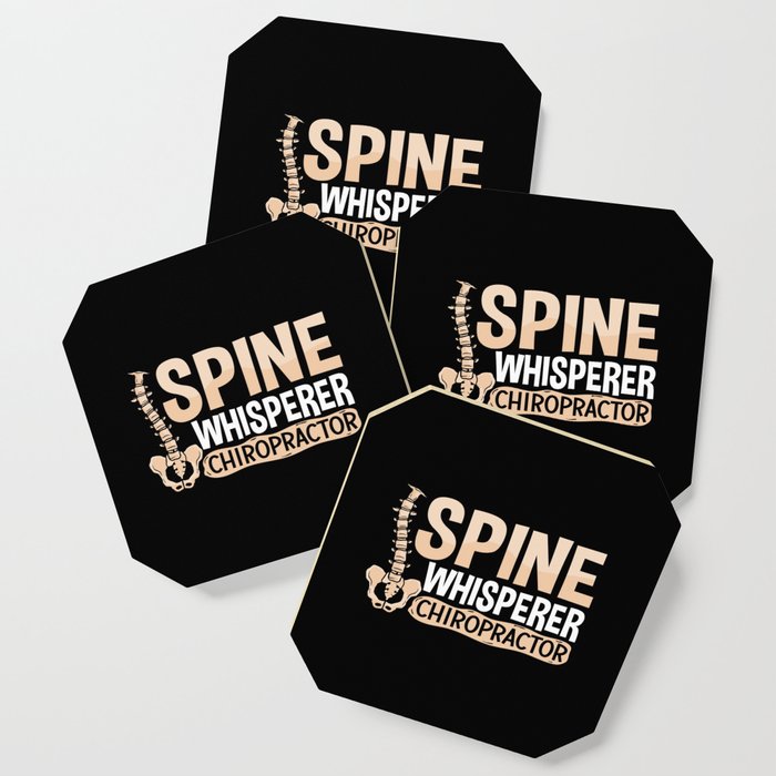 Chiropractic Spine Whisperer Chiropractor Chiro Coaster