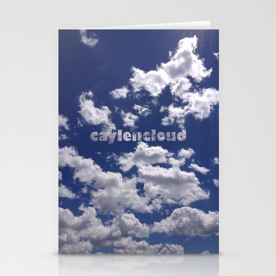 CaylenCloud. Stationery Cards
