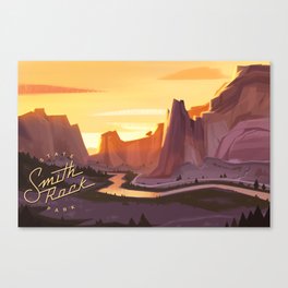 Smith Rock State Park Canvas Print