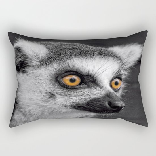 Ring-Tailed Lemur Rectangular Pillow